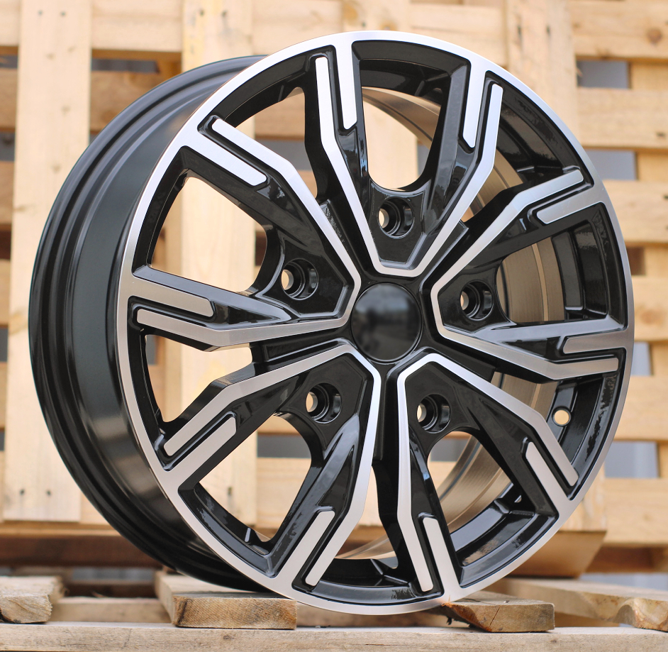 Racing 6408 Black Polished