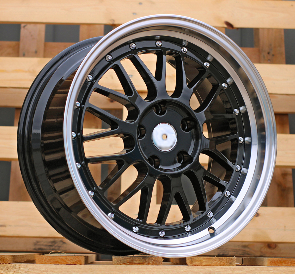 Racing A1025 Black+Polished Lip