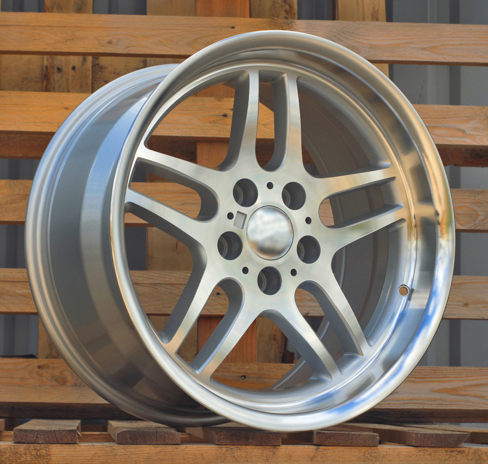 BMW A5913 Silver+Polished Lip