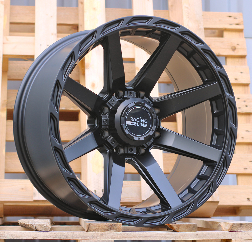 4x4 A8917 Black Half Matte