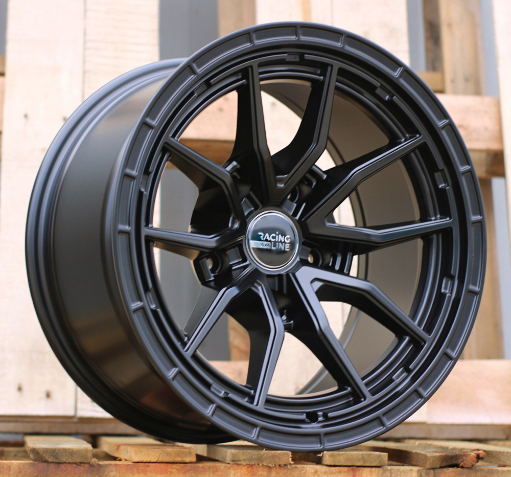 4x4 B1037 Black Half Matte