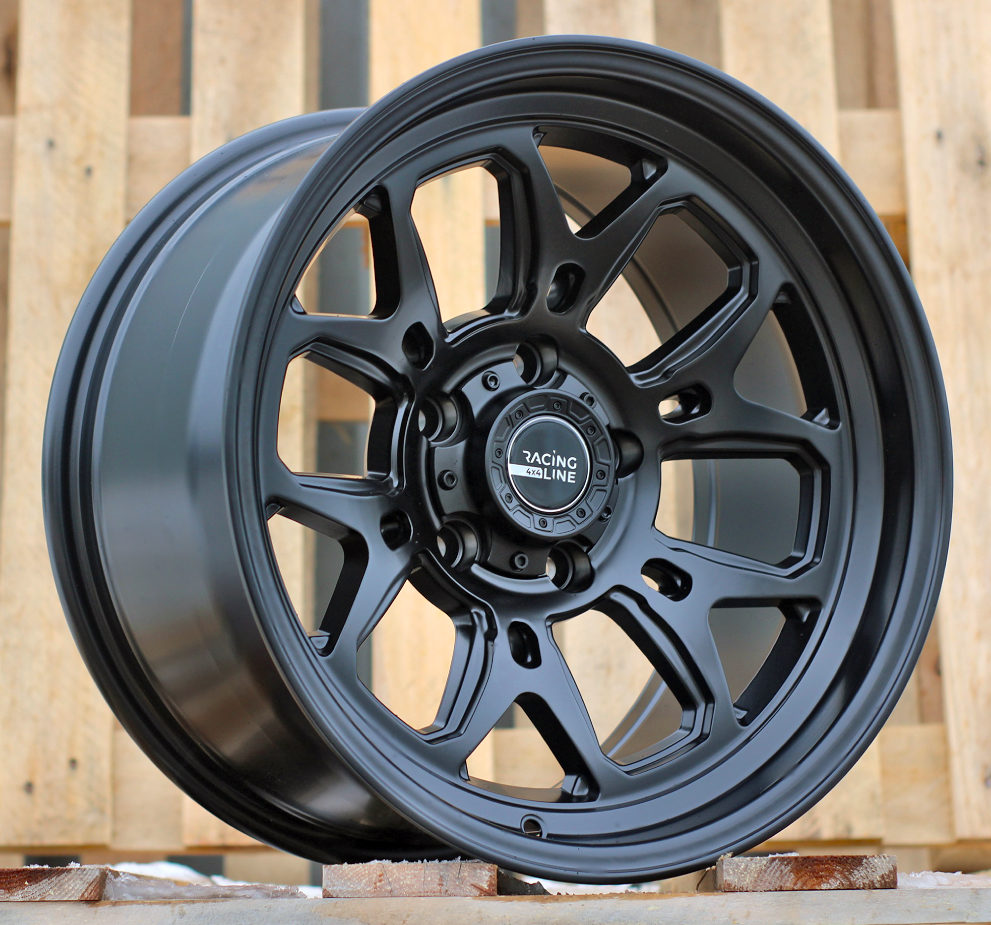 4x4 B1106 Black Half Matte