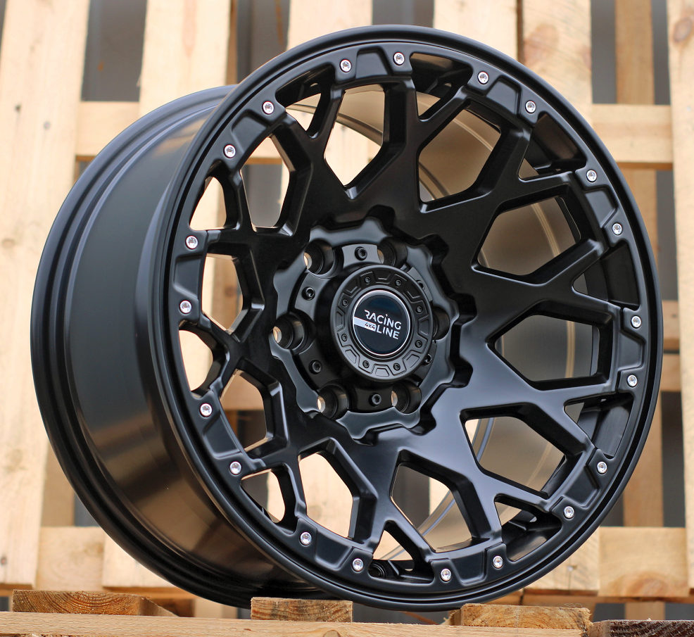 4x4 B1108 Black Half Matte