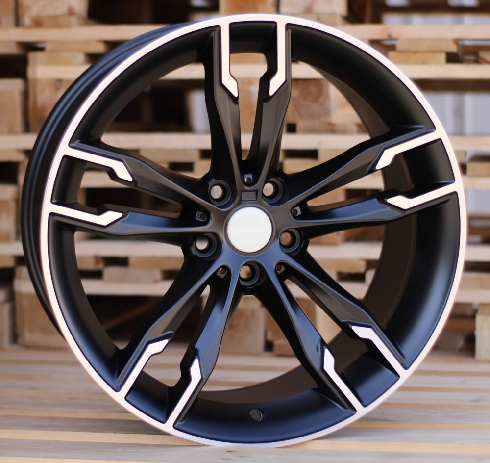 BMW B1257 Black Polished Half Matte