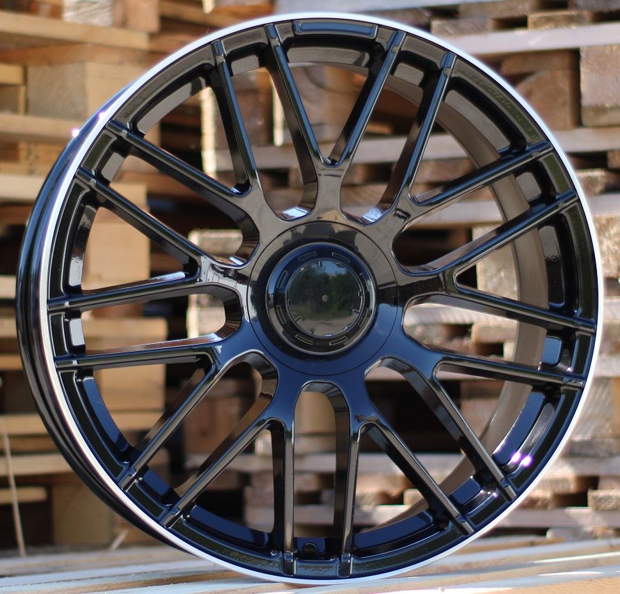 Mercedes B1268 Black+Polished Lip