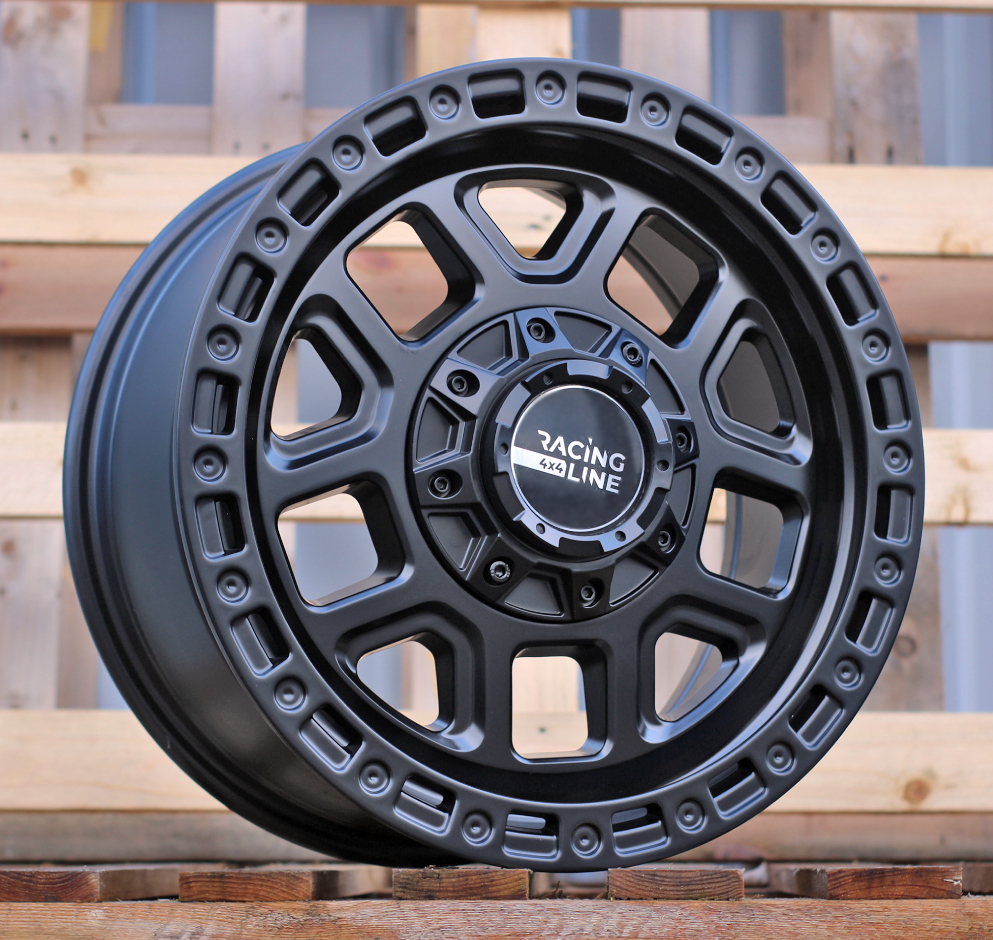 Racing B1375 Black Half Matte