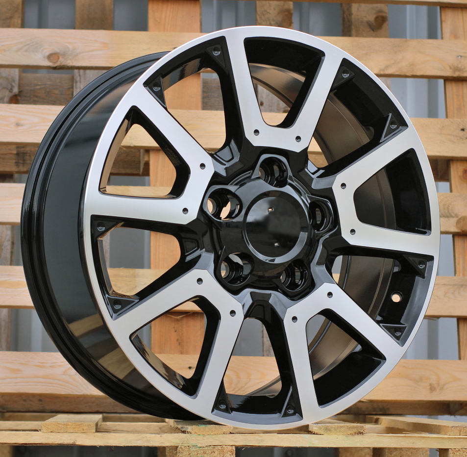 4x4 B1380 Black Polished