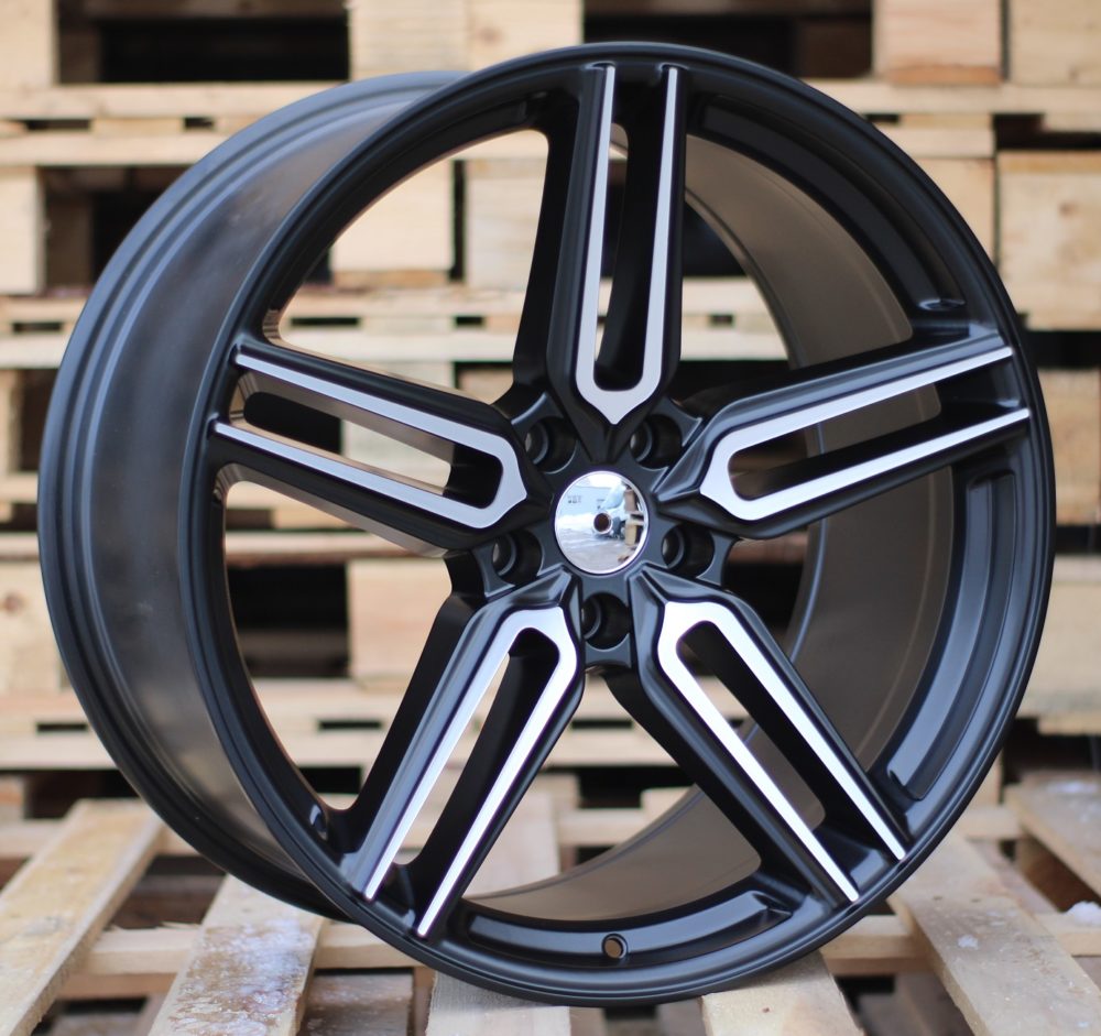 Haxer B1382 Black Polished Half Matte