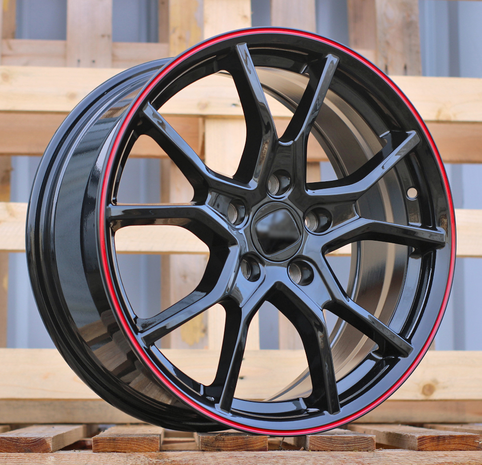Honda B1418 Black+Red Line