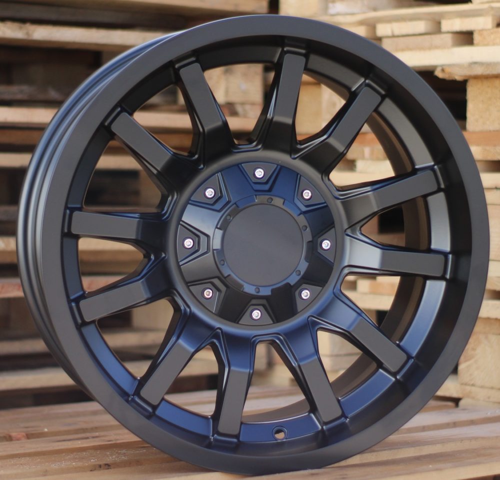 4x4 B1427 Black Half Matte