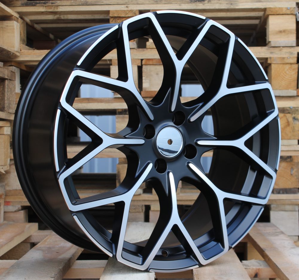 Smart B1449 Black Polished Half Matte