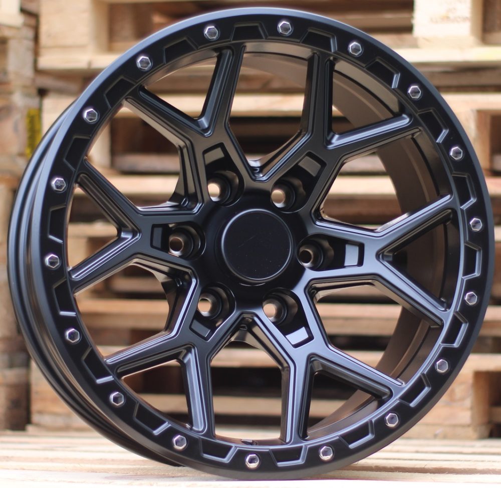 4x4 B1536 Black Half Matte