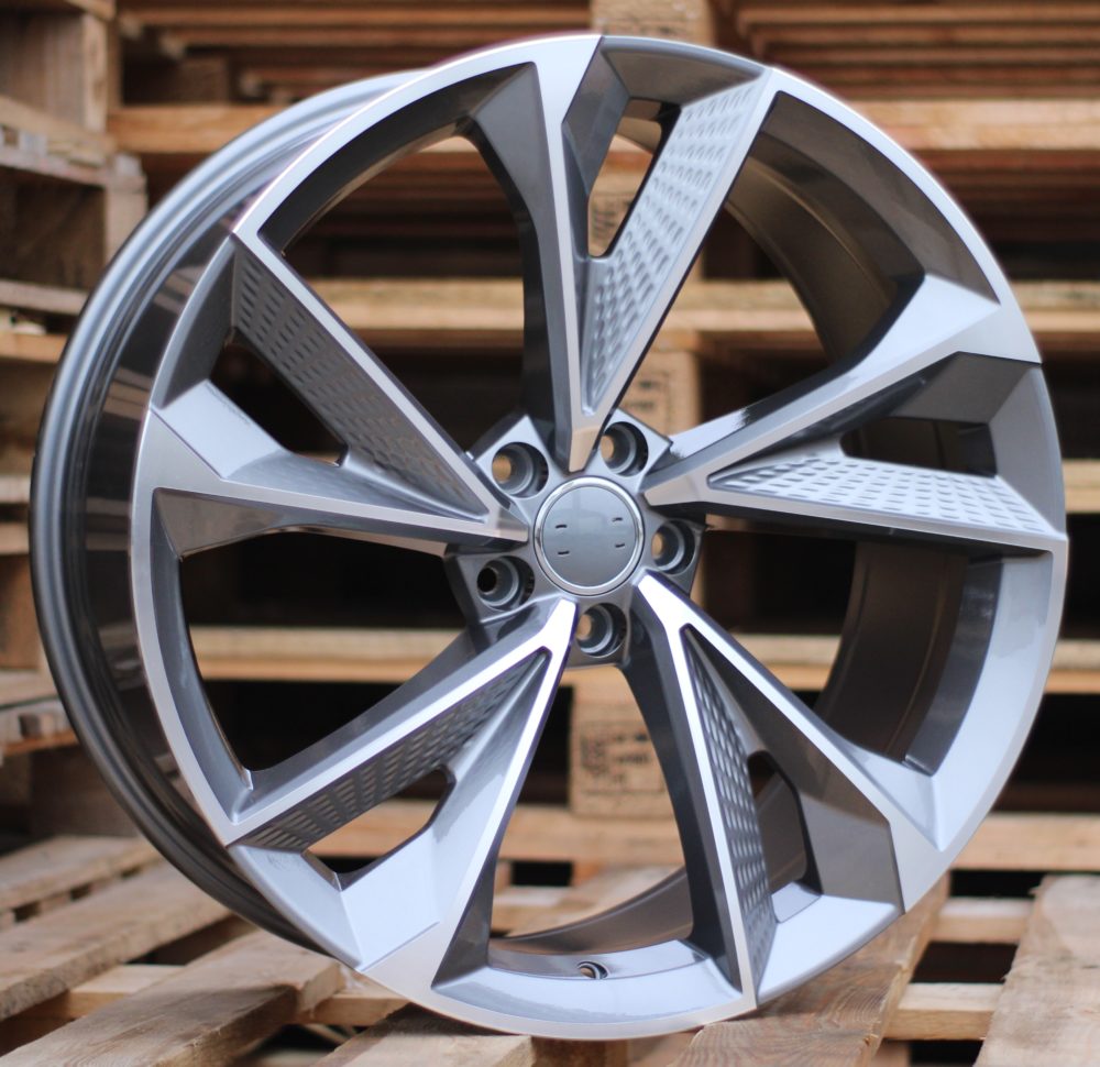 AUDI B1566 Grey Polished