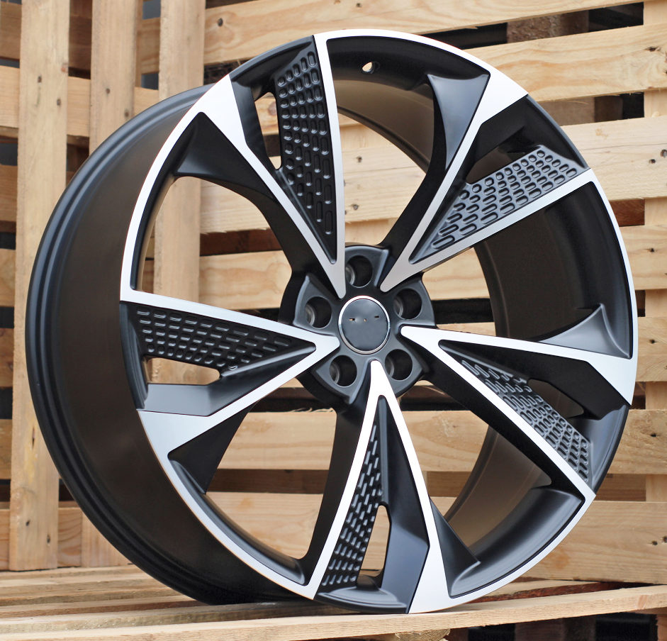 AUDI B1566 Black Polished Matte