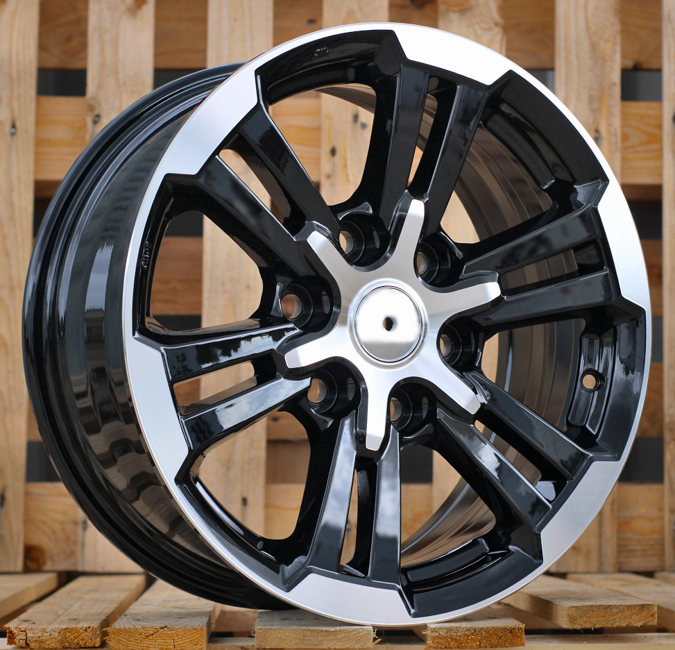 4x4 B1649 Black Polished
