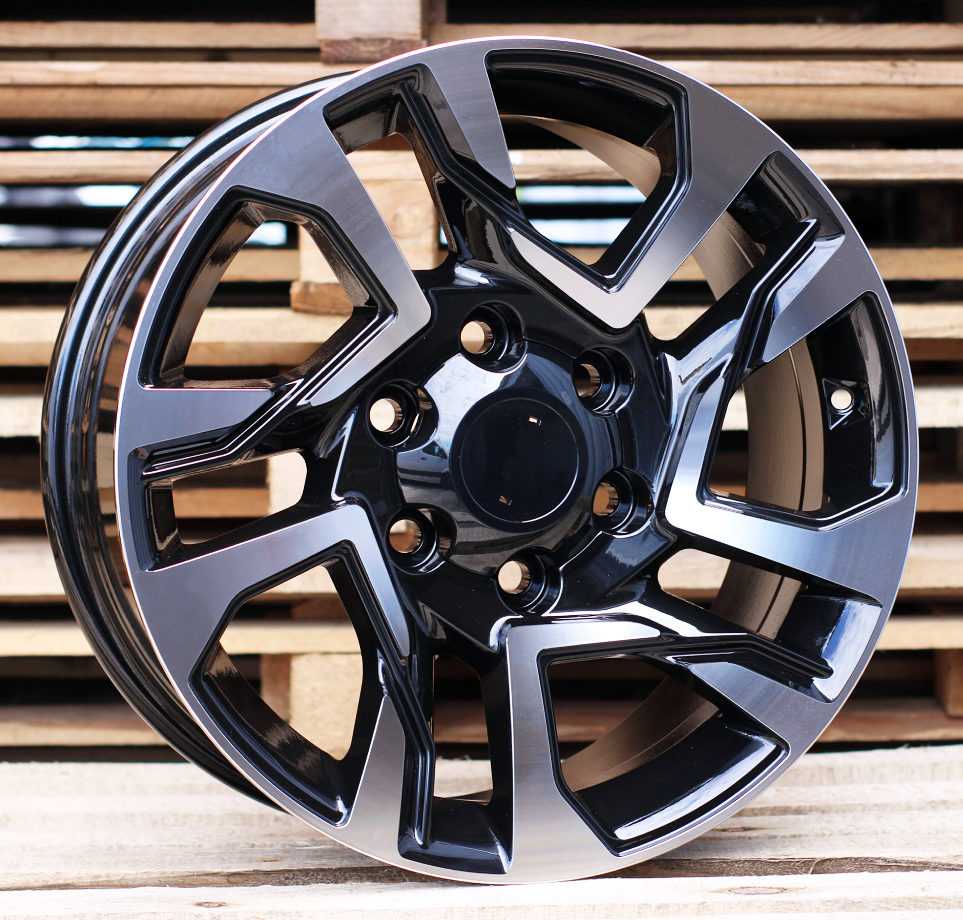 4x4 B1704 Black Polished