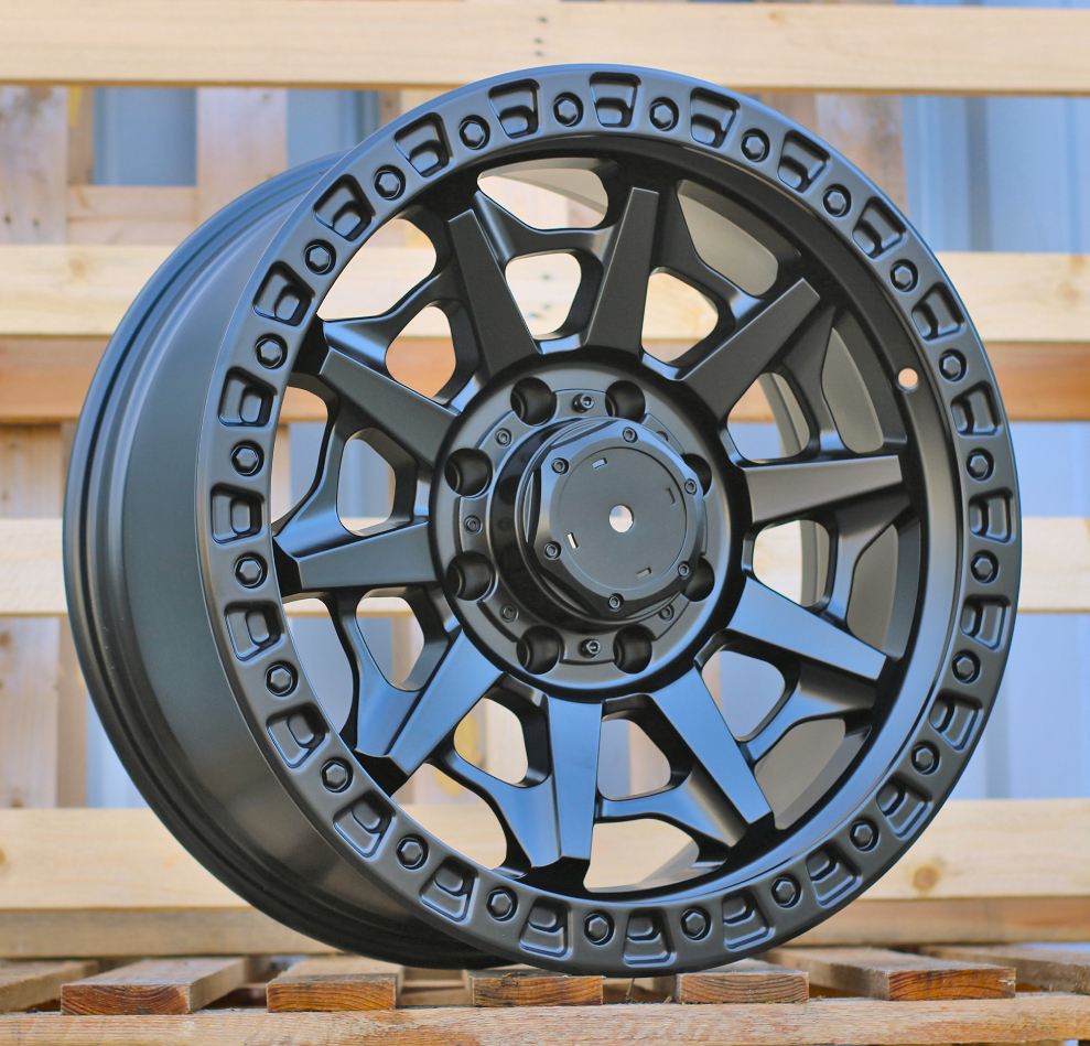4x4 B1721 Black Half Matte