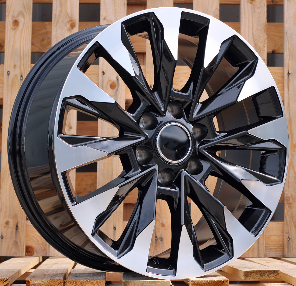 4x4 B1734 Black Polished