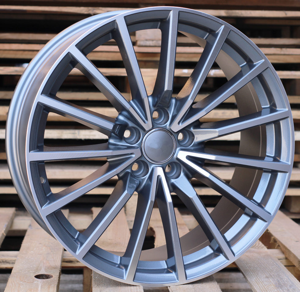 AUDI B5246 Grey Polished+Painted Powder