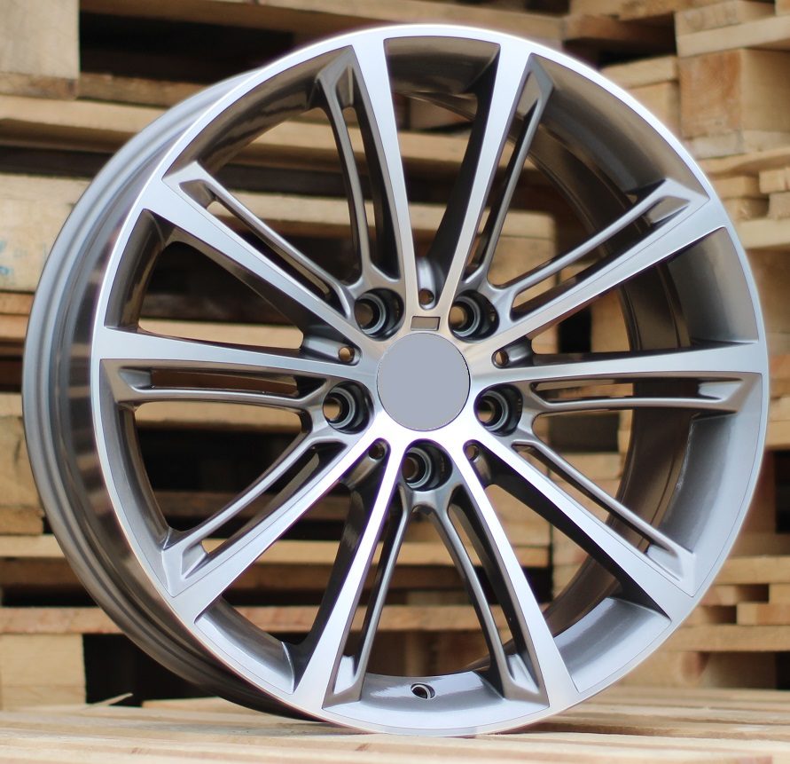 BMW B528 Grey Polished+Painted Powder