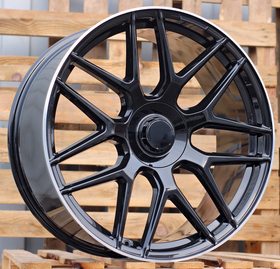 Mercedes B5318 Black+Polished Lip