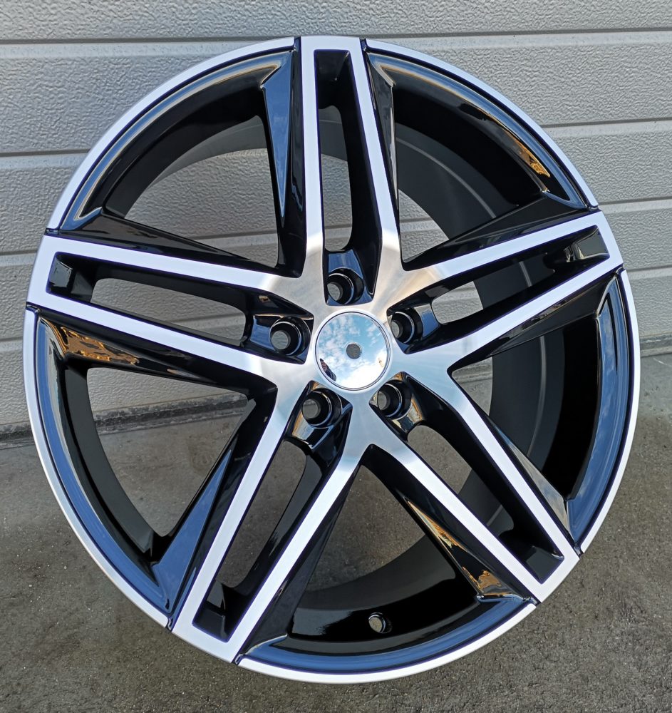 Seat B5410 Black Polished+Painted Powder