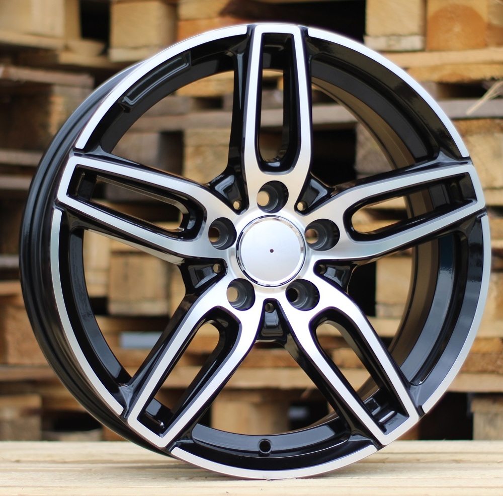 Mercedes B5434 Black Polished