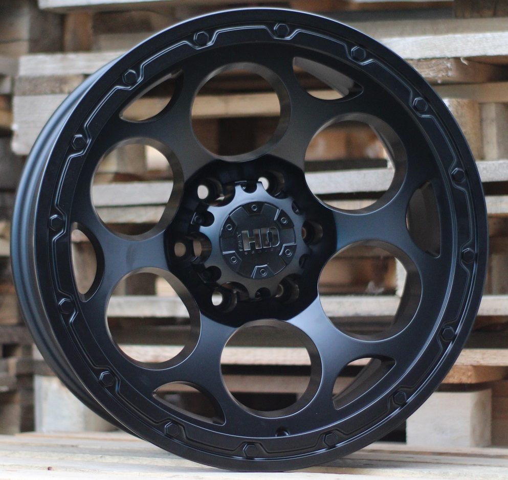 4x4 B5748 Black Half Matte