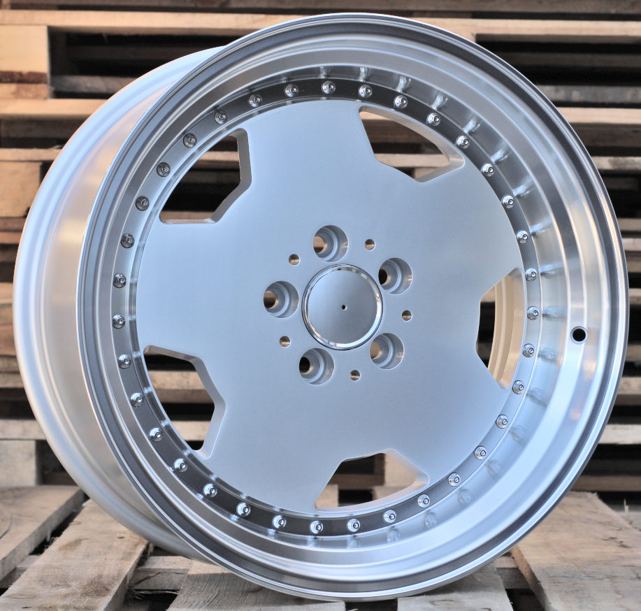 Mercedes B5852 Silver+Polished Lip