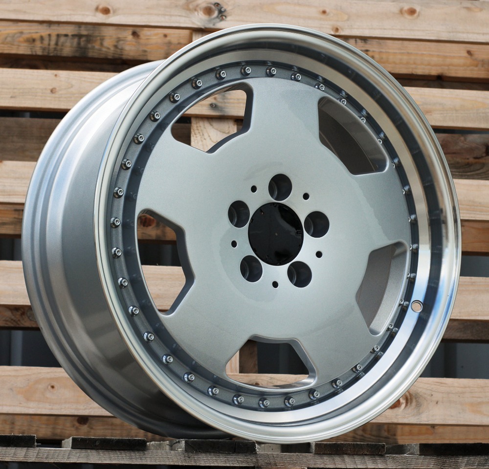 Mercedes B5852 Silver+Polished Lip