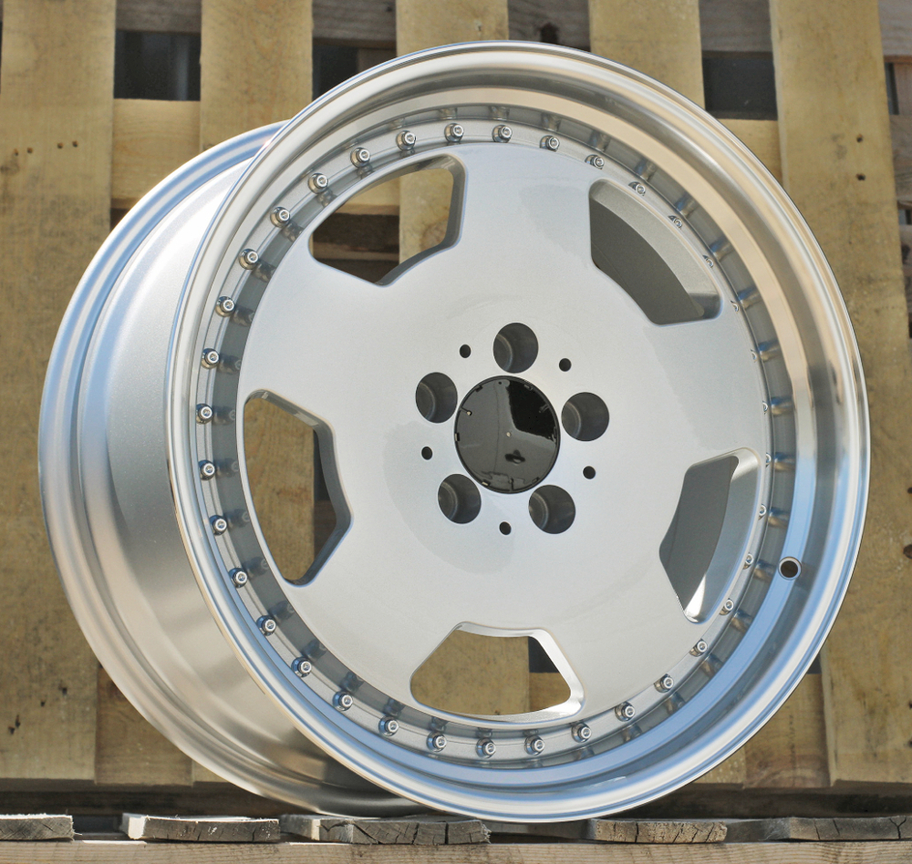 Mercedes B5852 Silver+Polished Lip