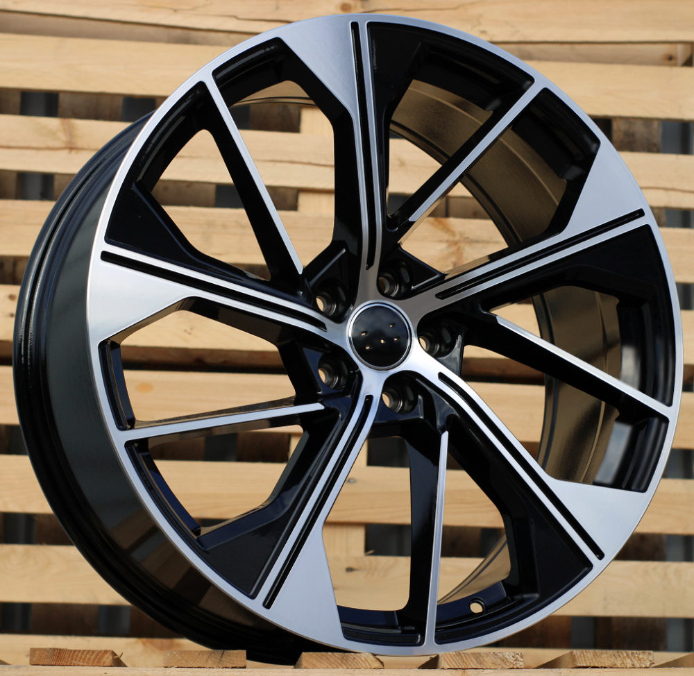 AUDI B5907 Black Polished
