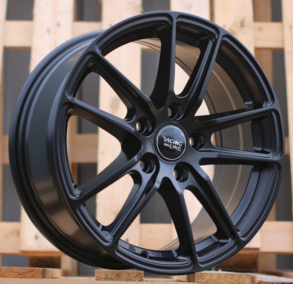 Racing BK1155 Black Half Matte