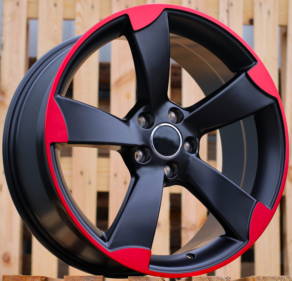 AUDI BK217 Black+Red Line