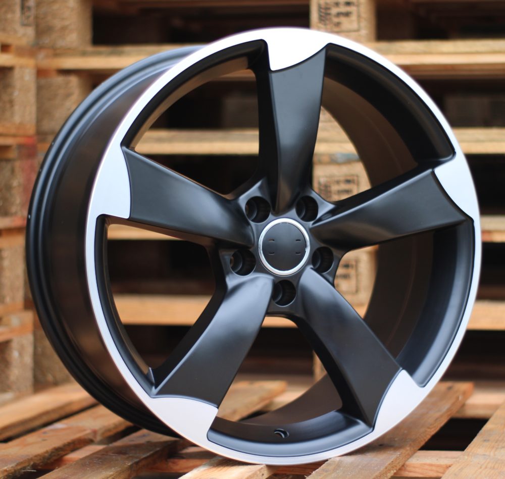 AUDI BK217 Black Polished Half Matte