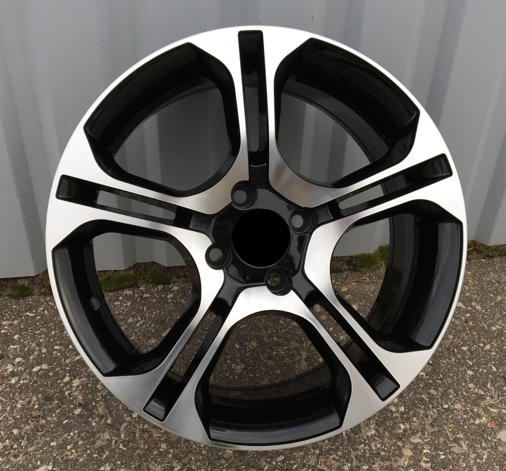 Renault BK875 Black Polished+Painted Powder