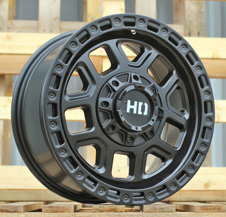 4x4 BY1375A Black Half Matte