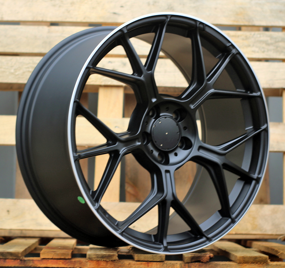 Mercedes FBX120 Black+Polished Lip