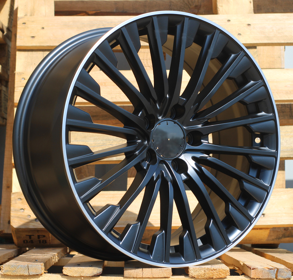 Mercedes FBX132 Black Half Matte+Polished Lip