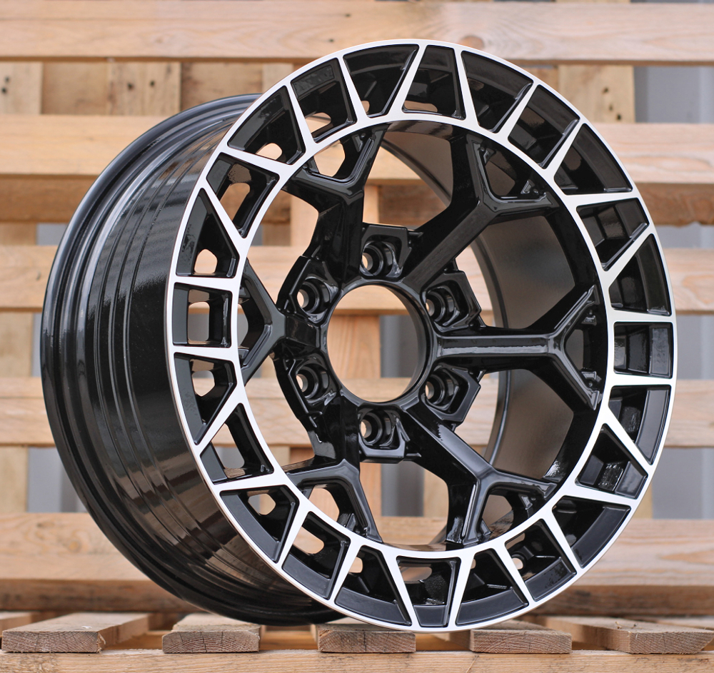 4x4 FBX229 Black Polished
