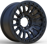4x4 FBX462 Black Half Matte