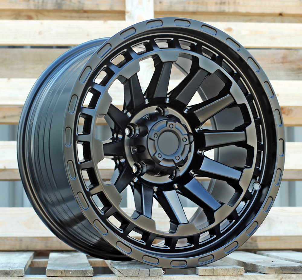 4x4 FBX464 Black Half Matte
