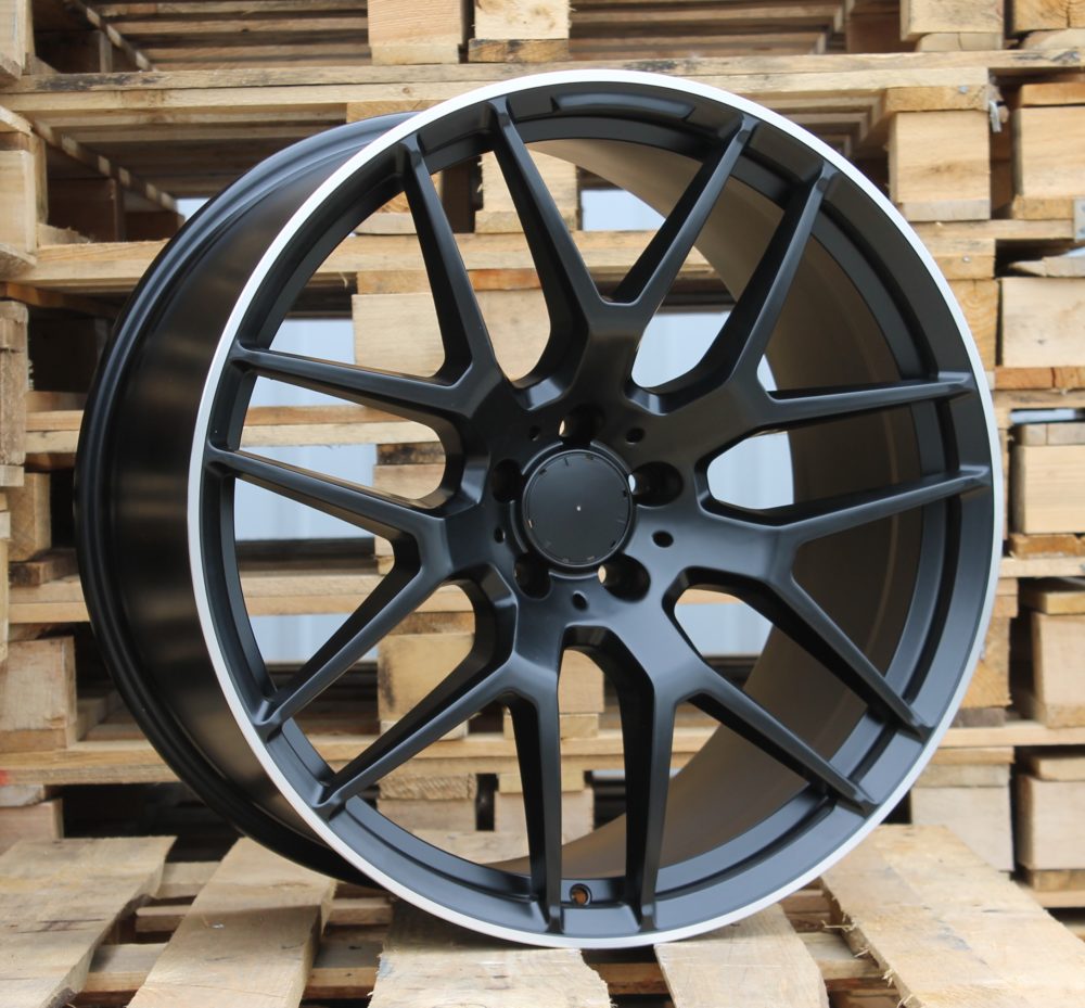 Mercedes FE115 Black Half Matte+Polished Lip