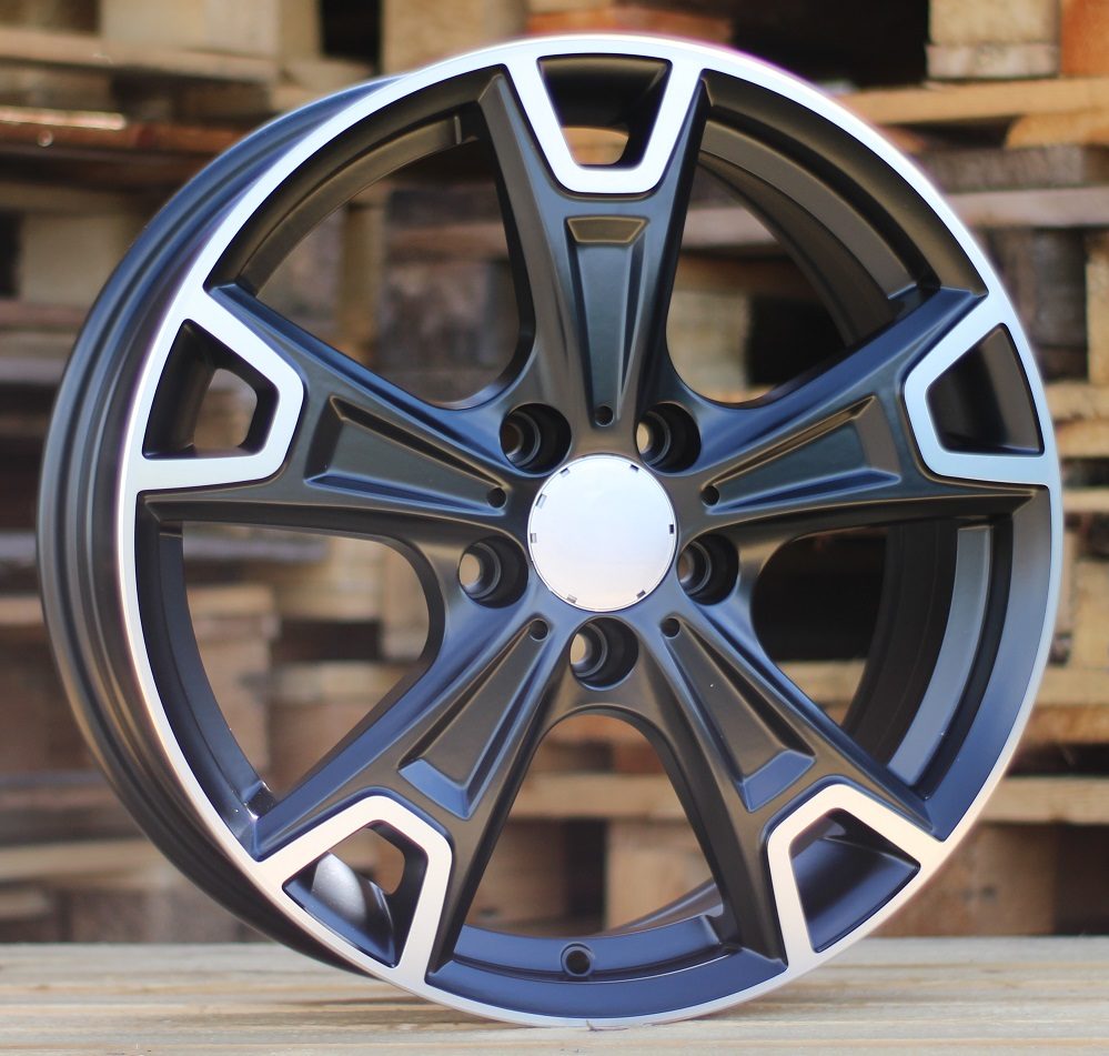 Racing FE158 Black Polished Half Matte