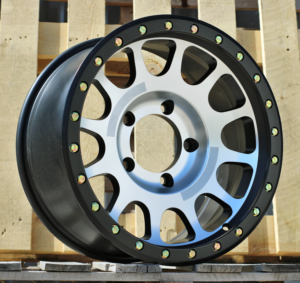 4x4 H1002B Black Polished Matte