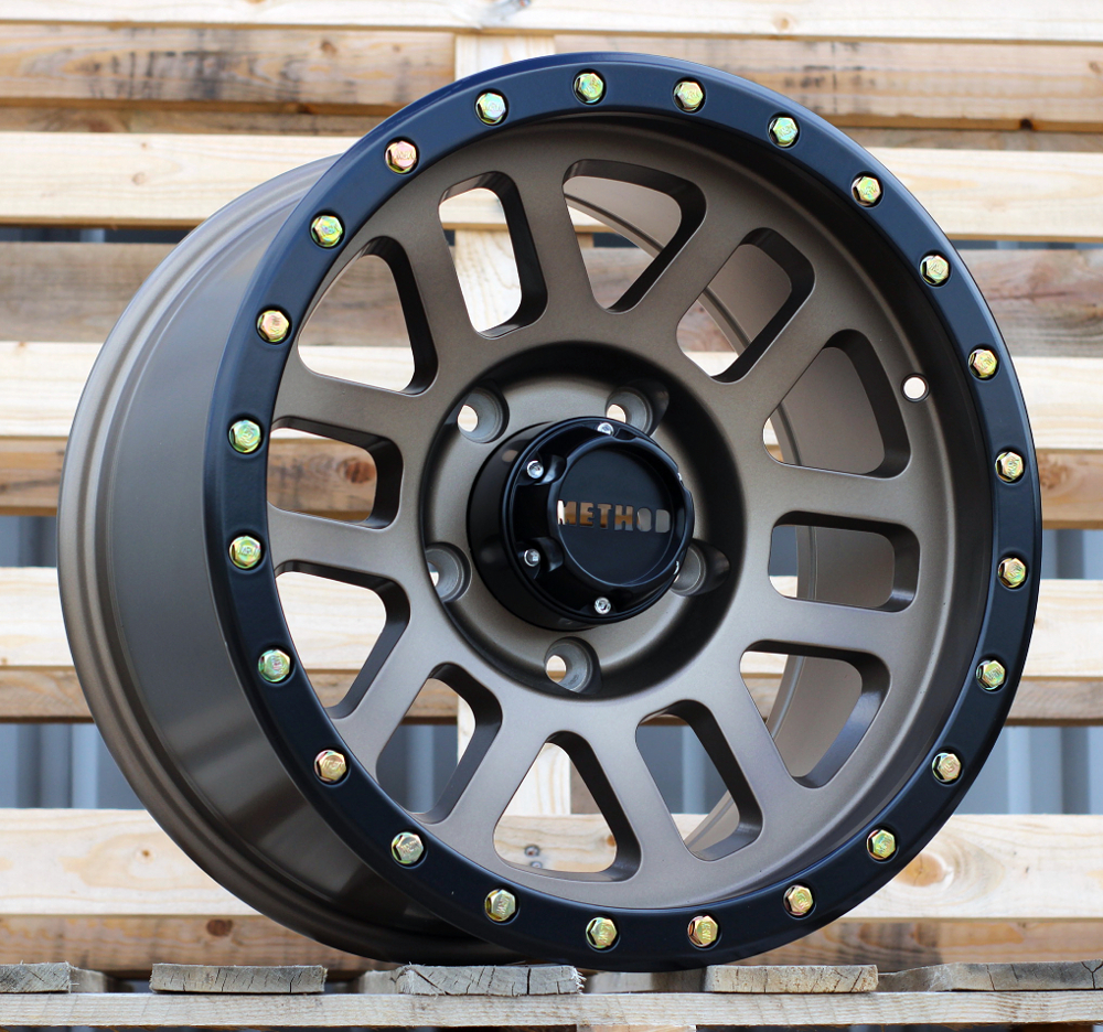 4x4 H1003C Matte Bronze + Black Lip