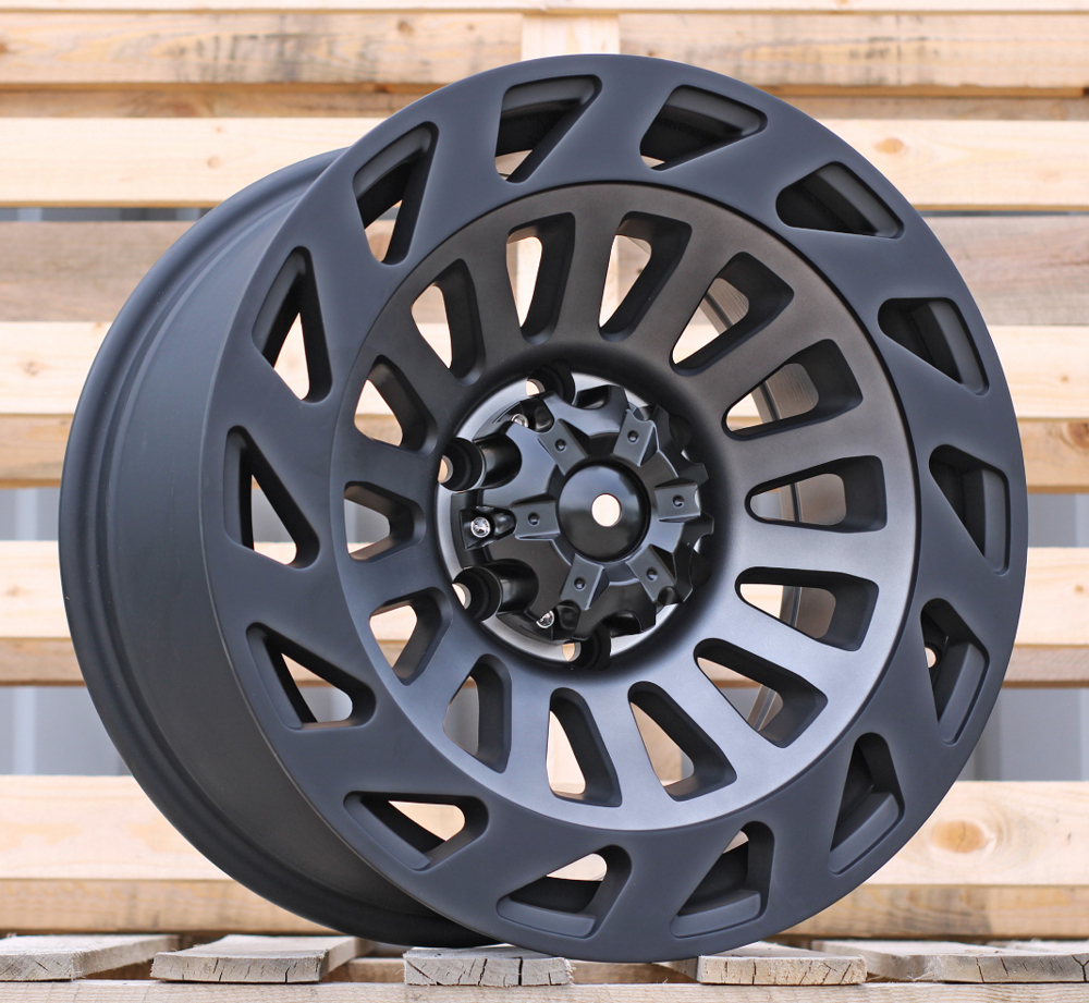4x4 H1006 Black Matte + Gun Metal