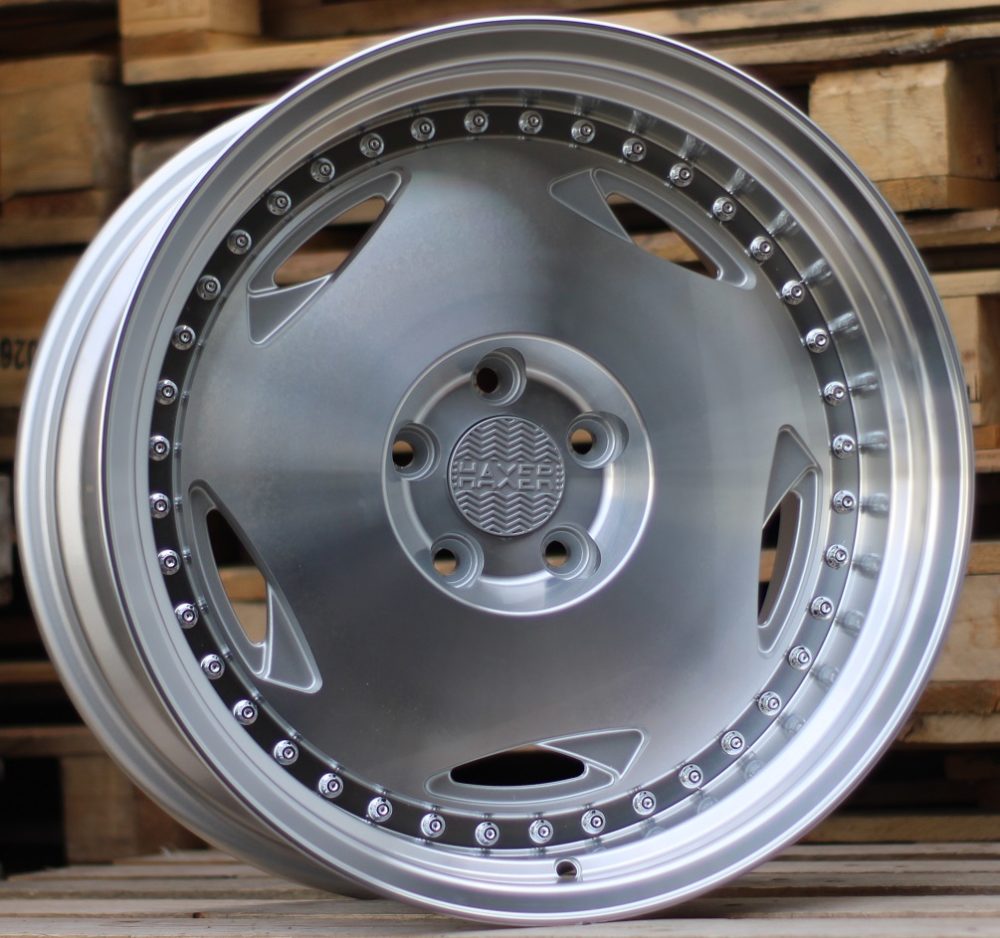 Haxer HX029 Polished Silver+Polished Lip