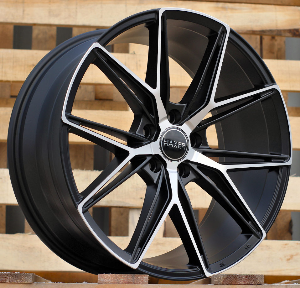 Haxer HX043 Black Polished Half Matte