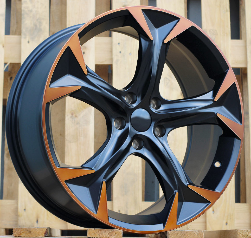 Cupra I5163 Black Polished Half Matte Copper